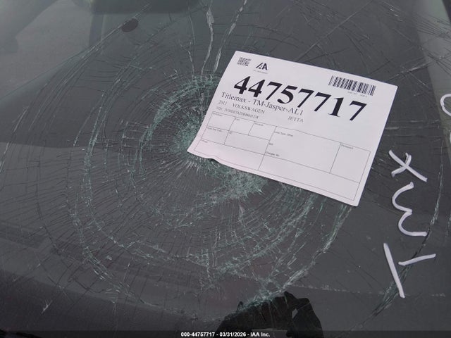44757717 :رقم المزاد ، 3VWDZ7AJXBM041238 vin ، 2011 Volkswagen Jetta 2.5l Se مزاد بيع