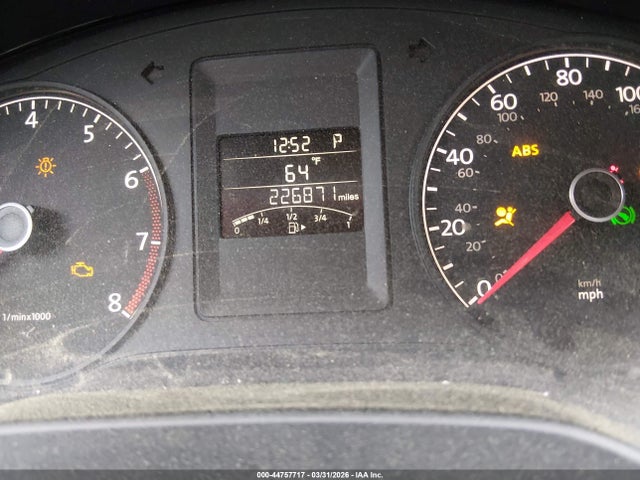 44757717 :رقم المزاد ، 3VWDZ7AJXBM041238 vin ، 2011 Volkswagen Jetta 2.5l Se مزاد بيع