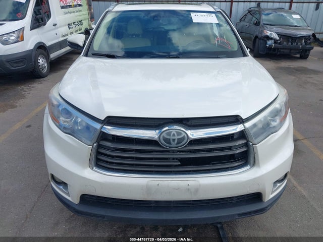 5TDDKRFH6GS319665 Toyota Highlander Limited Platinum V6