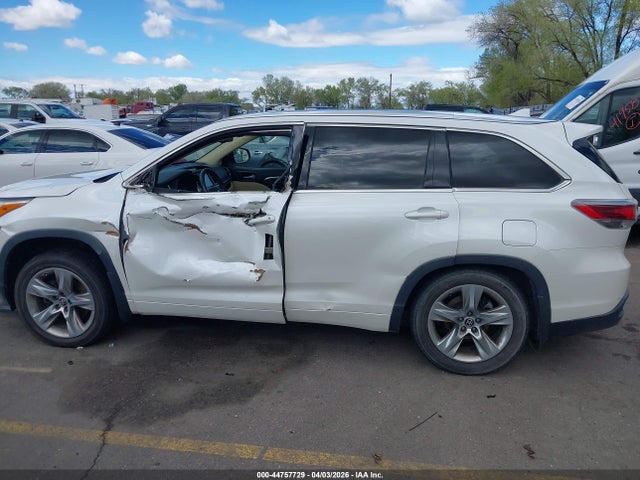 5TDDKRFH6GS319665 Toyota Highlander Limited Platinum V6