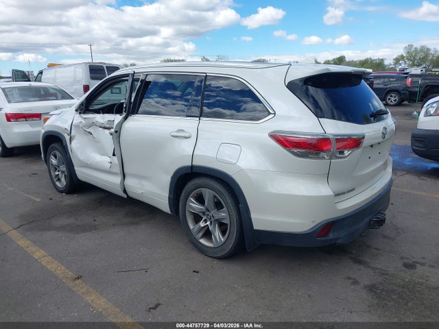 5TDDKRFH6GS319665 Toyota Highlander Limited Platinum V6