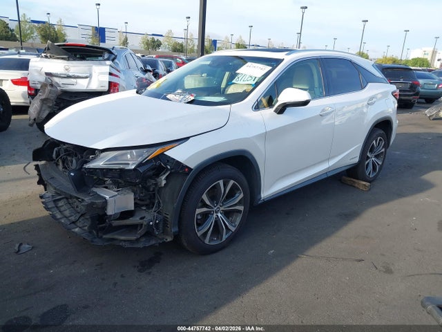 44757742 :رقم المزاد ، 2T2BGMCA9JC026518 vin ، 2018 Lexus Rx 450h مزاد بيع