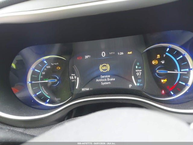 2022 Chrysler Pacifica Hybrid Touring L მანქანა იყიდება აუქციონზე, vin: 2C4RC1L73NR129814, აუქციონის ნომერი: 44757775