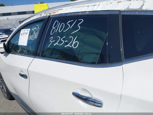 5N1AZ2MG6JN139532 Nissan Murano Platinum