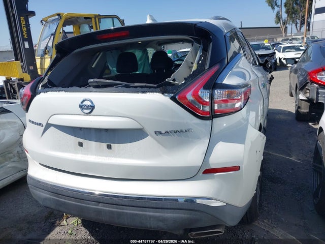 5N1AZ2MG6JN139532 Nissan Murano Platinum