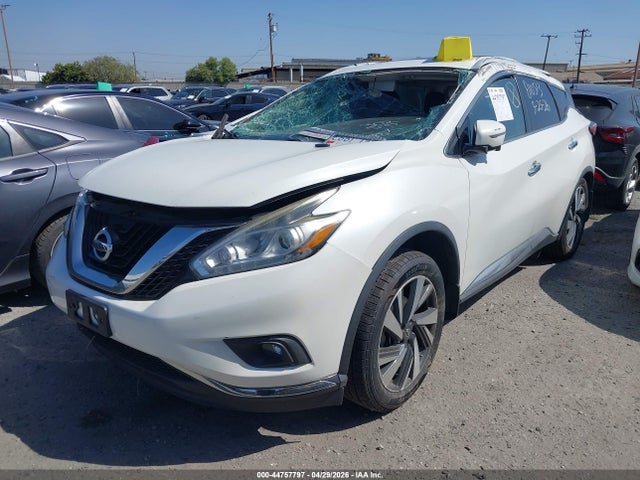 5N1AZ2MG6JN139532 Nissan Murano Platinum