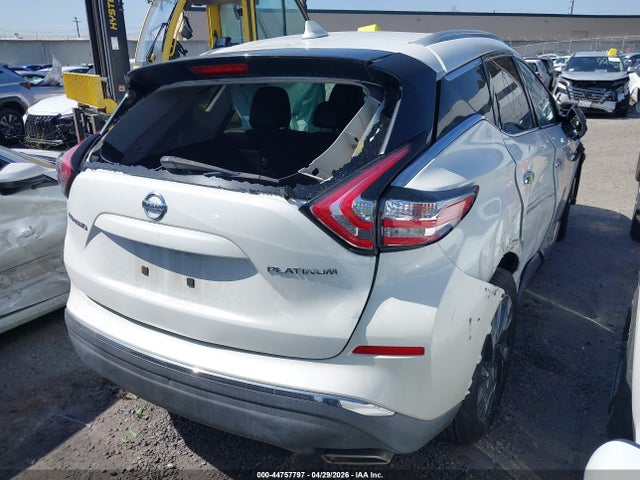 5N1AZ2MG6JN139532 Nissan Murano Platinum