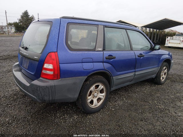 2003 Subaru Forester X მანქანა იყიდება აუქციონზე, vin: JF1SG63643H727824, აუქციონის ნომერი: 44757813