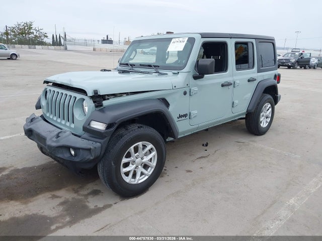 1C4HJXDG2PW638841 Jeep Wrangler 4-door Sport S 4x4