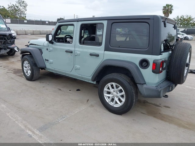 1C4HJXDG2PW638841 Jeep Wrangler 4-door Sport S 4x4