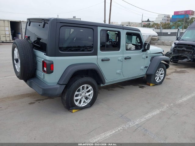 1C4HJXDG2PW638841 Jeep Wrangler 4-door Sport S 4x4