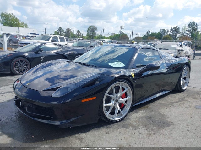 44757833 :رقم المزاد ، ZFF68NHA2F0211126 vin ، 2015 Ferrari 458 Spider مزاد بيع