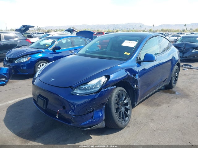 44757849 :رقم المزاد ، 7SAYGDEE5NF386842 vin ، 2022 Tesla Model Y Long Range Dual Motor All-wheel Drive مزاد بيع