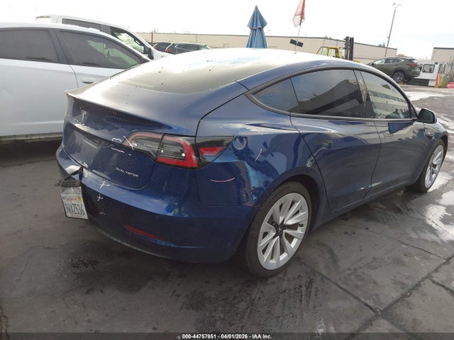 2022 Tesla Model 3 Long Range Dual Motor All-wheel Drive მანქანა იყიდება აუქციონზე, vin: 5YJ3E1EB9NF130835, აუქციონის ნომერი: 44757851