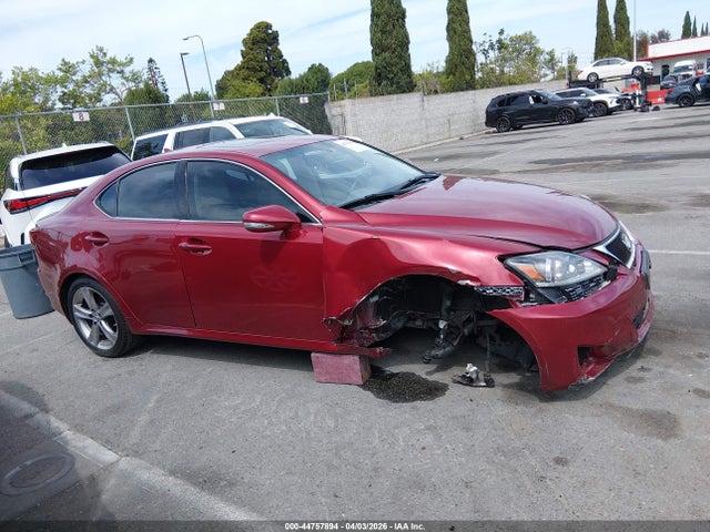 44757894 :رقم المزاد ، JTHBF5C27D2103197 vin ، 2013 Lexus Is 250 مزاد بيع