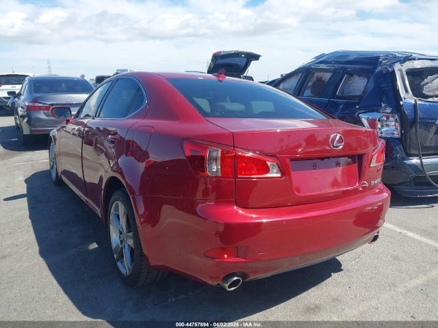 44757894 :رقم المزاد ، JTHBF5C27D2103197 vin ، 2013 Lexus Is 250 مزاد بيع