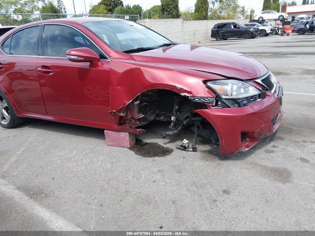 44757894 :رقم المزاد ، JTHBF5C27D2103197 vin ، 2013 Lexus Is 250 مزاد بيع