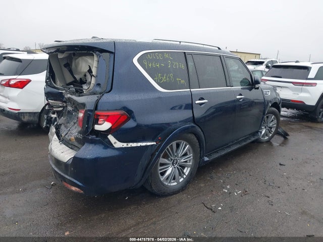 2021 Infiniti Qx80 Luxe Awd მანქანა იყიდება აუქციონზე, vin: JN8AZ2AE6M9269464, აუქციონის ნომერი: 44757978