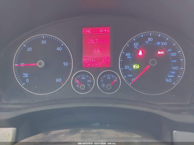 Продаж на аукціоні авто 2009 Volkswagen Jetta Tdi, vin: 3VWRL71K89M160853, номер лоту: 44757979