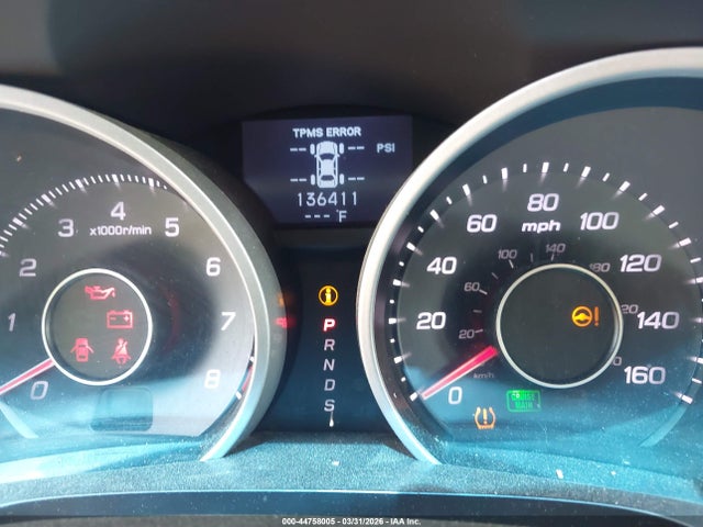 44758005 :رقم المزاد ، 19UUA9F55AA009635 vin ، 2010 Acura Tl 3.7 مزاد بيع