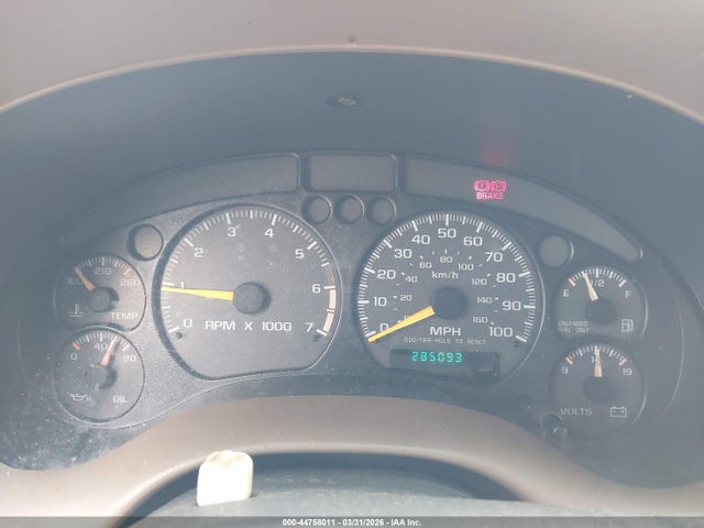 44758011 :رقم المزاد ، 1GCCS1445WK239079 vin ، 1998 Chevrolet S-10 Ls Fleetside مزاد بيع