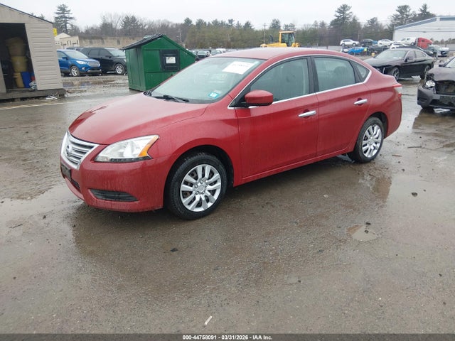Продаж на аукціоні авто 2014 Nissan Sentra Fe+ S/fe+ Sv/s/sl/sr/sv, vin: 3N1AB7AP2EL677339, номер лоту: 44758091