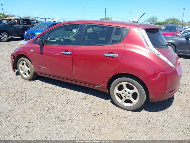 2011 Nissan Leaf Sl მანქანა იყიდება აუქციონზე, vin: JN1AZ0CP6BT001614, აუქციონის ნომერი: 44758155