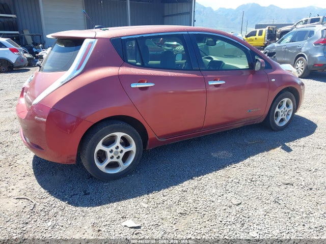 2011 Nissan Leaf Sl მანქანა იყიდება აუქციონზე, vin: JN1AZ0CP6BT001614, აუქციონის ნომერი: 44758155