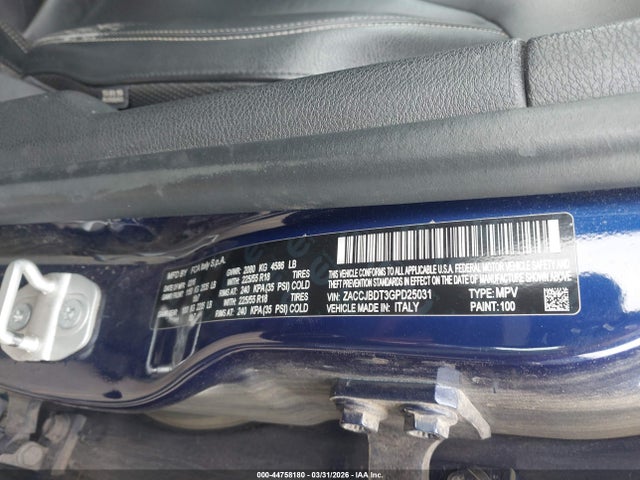 Jeep Renegade Limited 2016 ZACCJBDT3GPD25031 Image 9