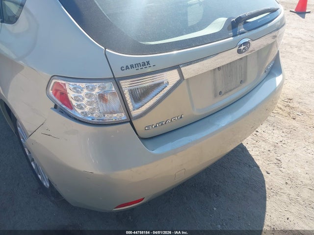 44758184 :رقم المزاد ، JF1GH60609H808058 vin ، 2009 Subaru Impreza 2.5i مزاد بيع
