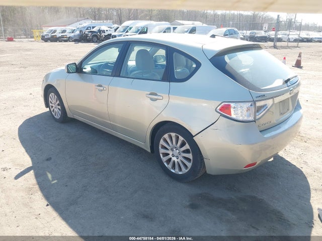 44758184 :رقم المزاد ، JF1GH60609H808058 vin ، 2009 Subaru Impreza 2.5i مزاد بيع
