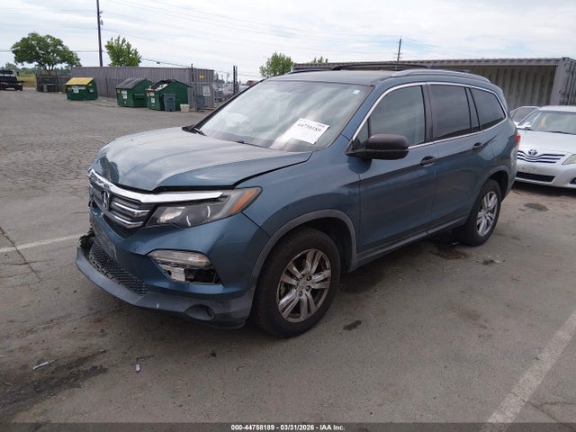 5FNYF6H1XGB065239 Honda PILOT LX