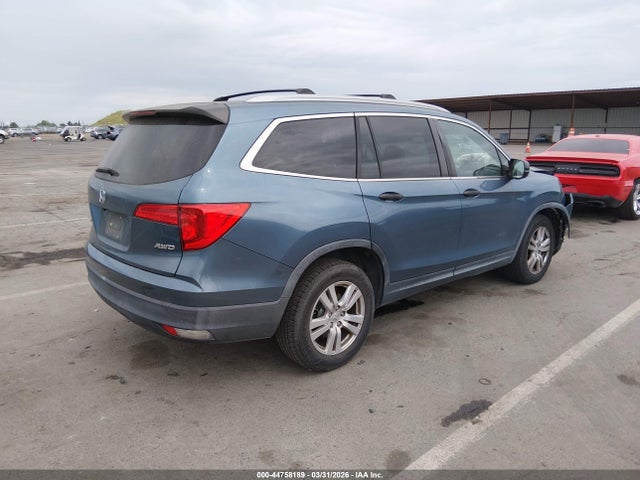 5FNYF6H1XGB065239 Honda PILOT LX