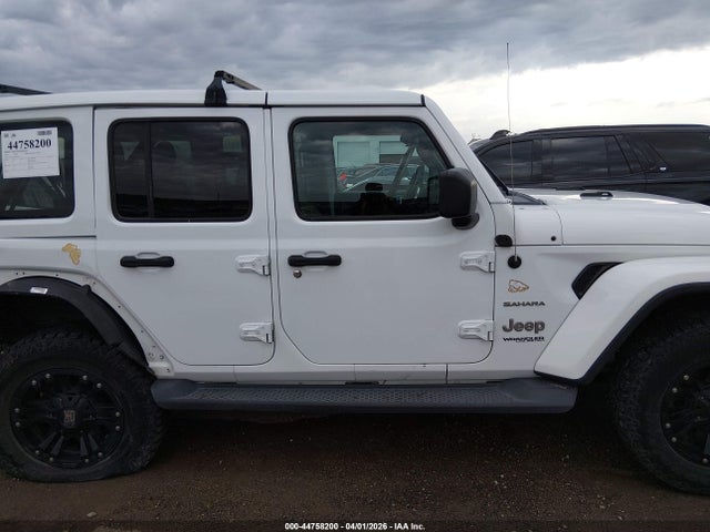 Продаж на аукціоні авто 2018 Jeep Wrangler Unlimited Sahara 4x4, vin: 1C4HJXEG6JW109978, номер лоту: 44758200