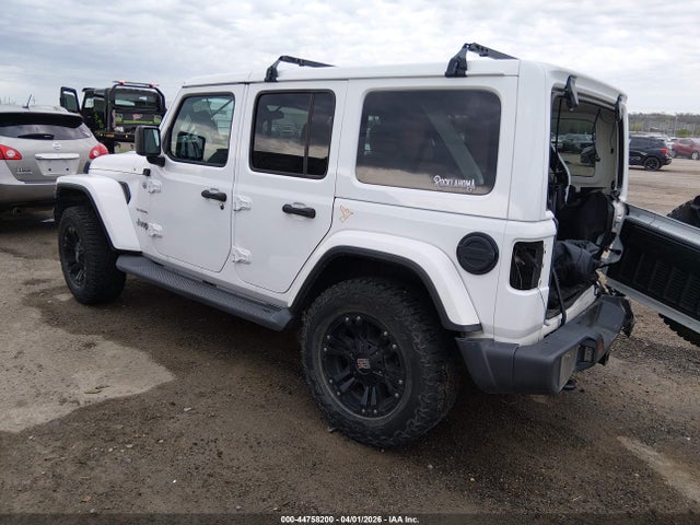 Продаж на аукціоні авто 2018 Jeep Wrangler Unlimited Sahara 4x4, vin: 1C4HJXEG6JW109978, номер лоту: 44758200
