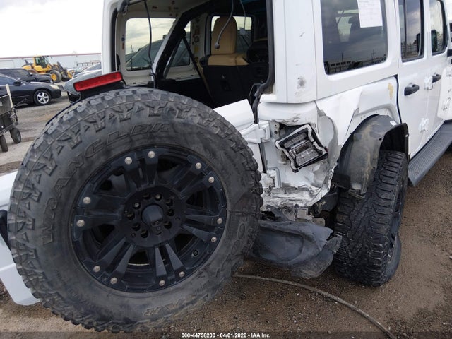 Продаж на аукціоні авто 2018 Jeep Wrangler Unlimited Sahara 4x4, vin: 1C4HJXEG6JW109978, номер лоту: 44758200