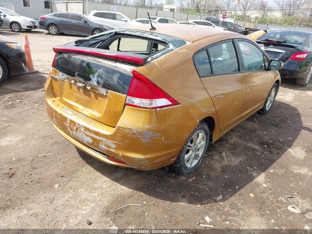 44758238 :رقم المزاد ، JHMZE2H76AS041310 vin ، 2010 Honda Insight Ex مزاد بيع