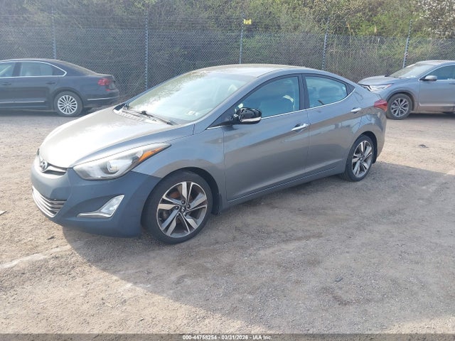 44758254 :رقم المزاد ، 5NPDH4AE2EH491175 vin ، 2014 Hyundai Elantra Limited مزاد بيع