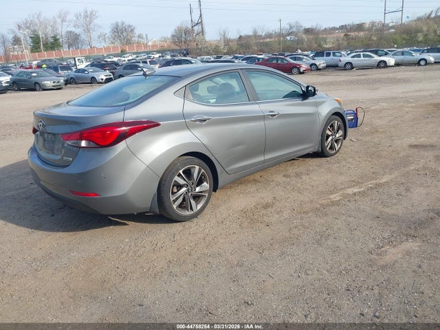 44758254 :رقم المزاد ، 5NPDH4AE2EH491175 vin ، 2014 Hyundai Elantra Limited مزاد بيع