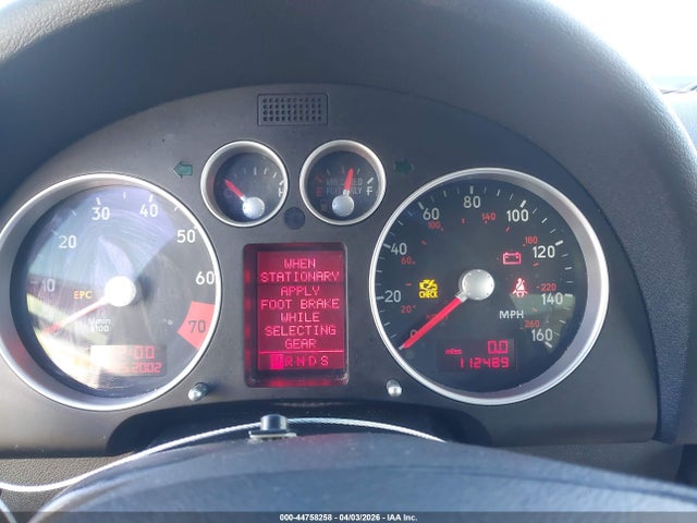 Продажа на аукционе авто 2003 Audi Tt 1.8l, vin: TRUSC28N131013971, номер лота: 44758258