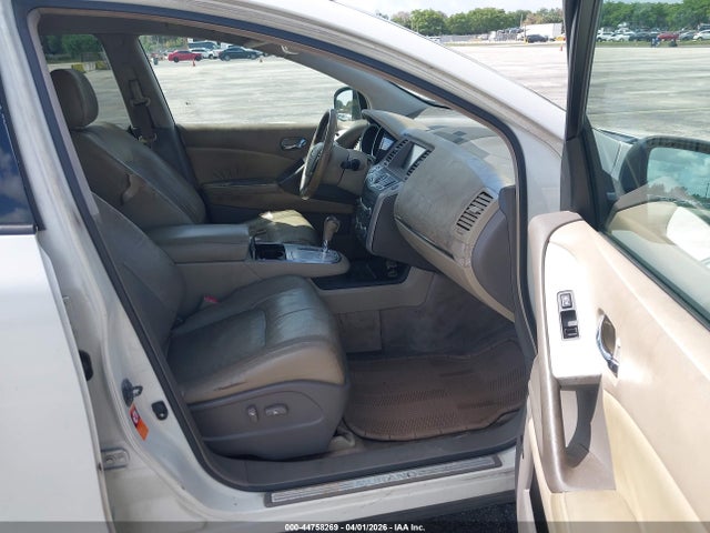 2009 Nissan Murano Sl მანქანა იყიდება აუქციონზე, vin: JN8AZ18U69W026561, აუქციონის ნომერი: 44758269