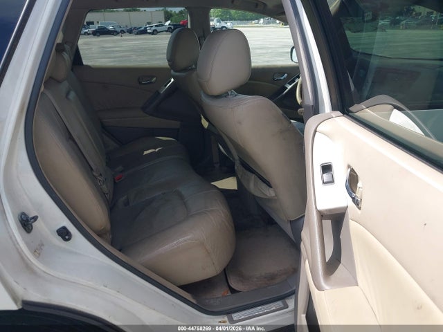 2009 Nissan Murano Sl მანქანა იყიდება აუქციონზე, vin: JN8AZ18U69W026561, აუქციონის ნომერი: 44758269