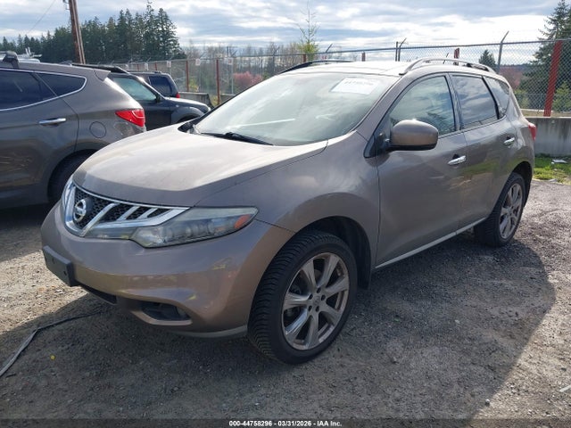 2014 Nissan Murano Le მანქანა იყიდება აუქციონზე, vin: JN8AZ1MW1EW503124, აუქციონის ნომერი: 44758296
