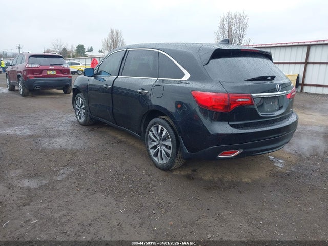 5FRYD4H47GB016289 Acura Mdx Technology Acurawatch Plus Packages/technology Package