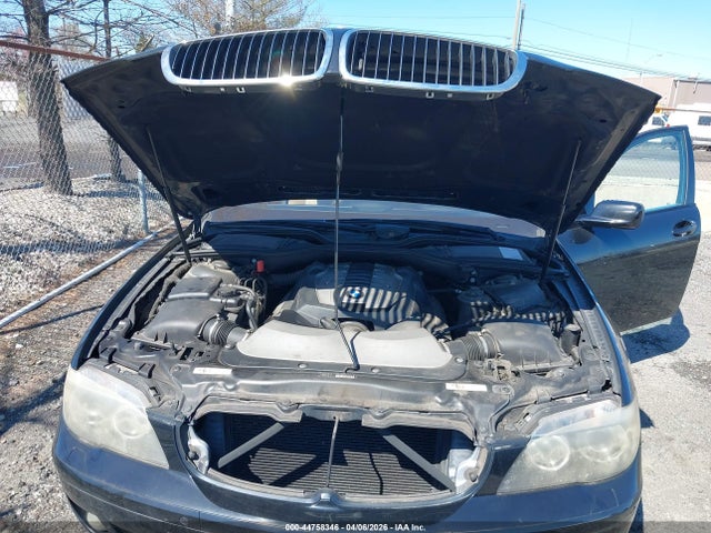 2008 Bmw 750li მანქანა იყიდება აუქციონზე, vin: WBAHN83508DT79190, აუქციონის ნომერი: 44758346