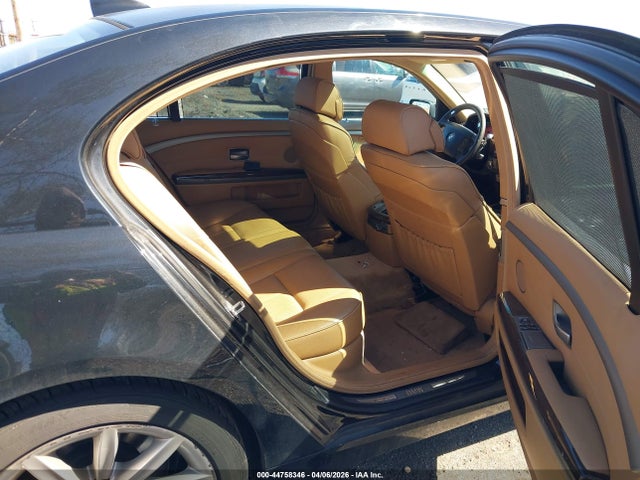 2008 Bmw 750li მანქანა იყიდება აუქციონზე, vin: WBAHN83508DT79190, აუქციონის ნომერი: 44758346