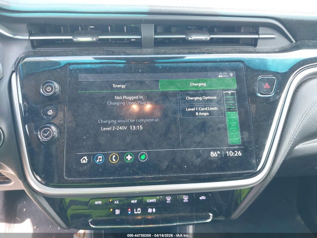 Продаж на аукціоні авто 2022 Chevrolet Bolt Ev Fwd 1lt, vin: 1G1FW6S09N4123801, номер лоту: 44758350