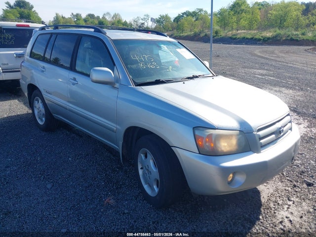 2006 Toyota Highlander Limited V6 მანქანა იყიდება აუქციონზე, vin: JTEDP21A760125419, აუქციონის ნომერი: 44758463