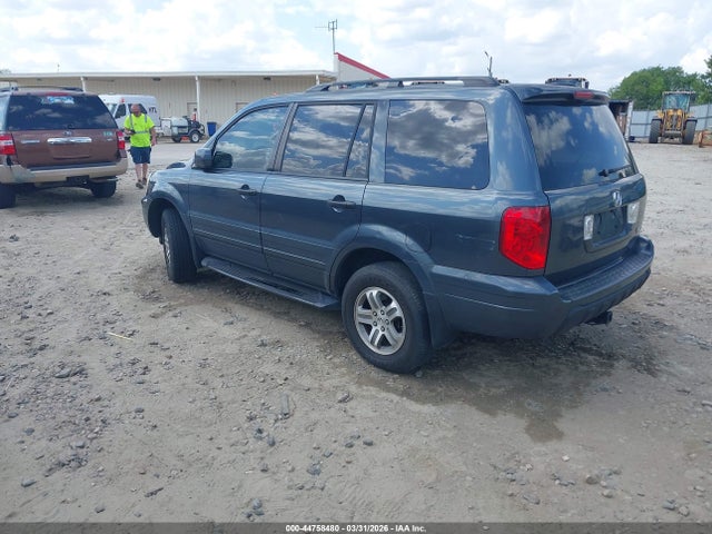 44758480 :رقم المزاد ، 5FNYF18555B053292 vin ، 2005 Honda Pilot Ex-l مزاد بيع