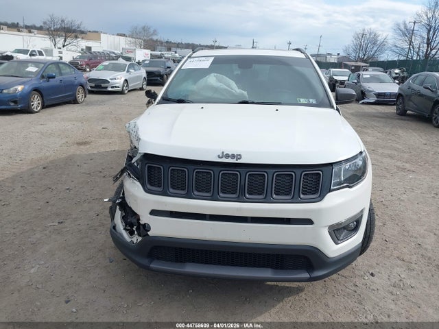 44758609 :رقم المزاد ، 3C4NJDEB4MT583864 vin ، 2021 Jeep Compass 80th Anniversary 4x4 مزاد بيع